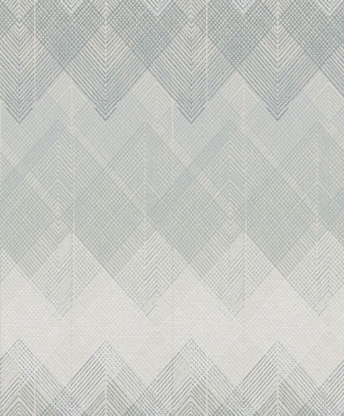 Tapete, Designtapete, Struktur, Batiklook, Rauten, Schimmer, Hellgrau, Ytong