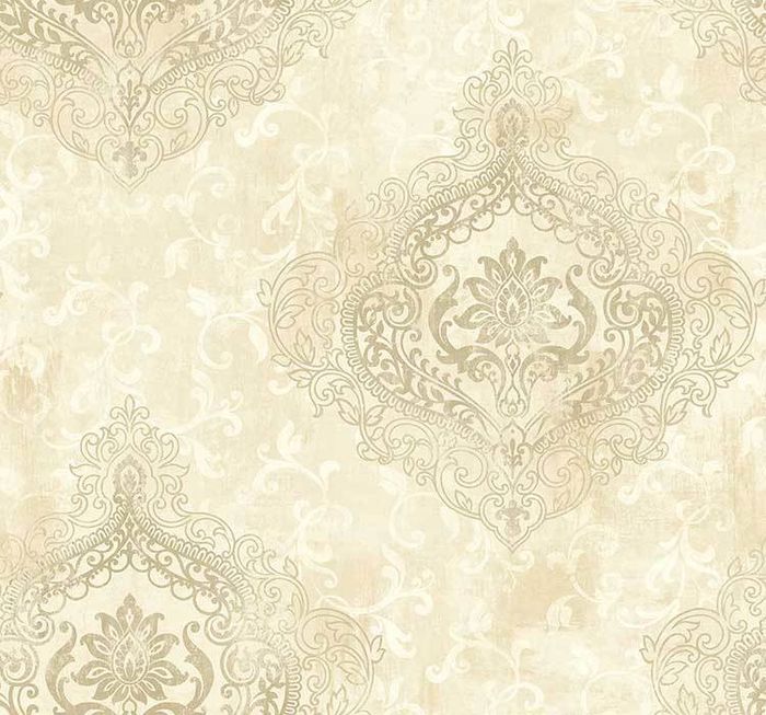 Tapete, Designtapete, klassisch, Applikationen, Glanz, Sand, Gold, Eierschale
