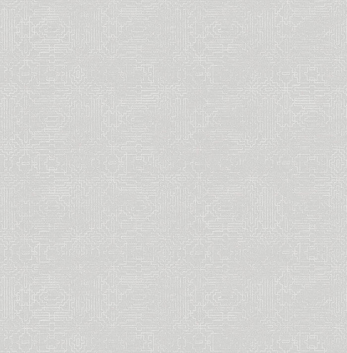 Tapete, Designtapete, modern, Platinen-Print, Schimmer, Offwhite, Hellsilbergrau