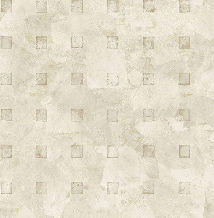 Tapete, Designtapete, Marmor, Würfelprint, Schimmer, Speckstein, Braun