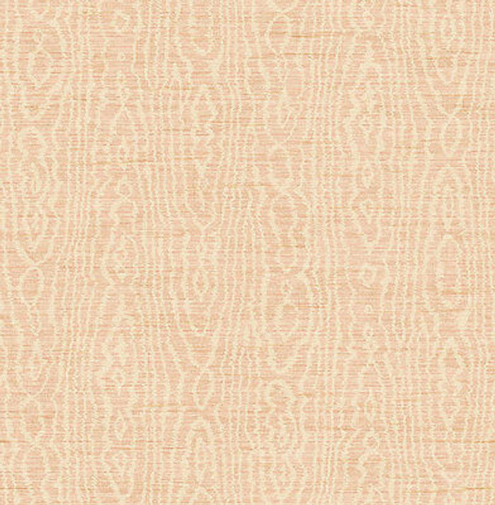 Tapete, Designtapete, Uni, Moirée, rosé, lachsrot, changierend, Luxus, elegant