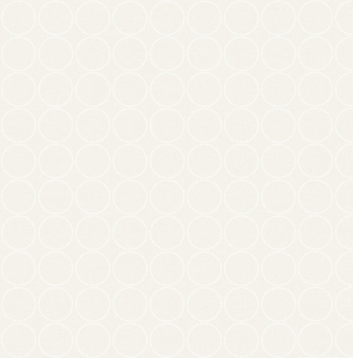 Tapete, Designtapete, Webstruktur, Kreise, Punkte, Eierschale, Offwhite