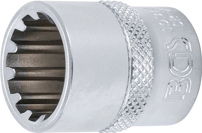 BGS Steckschlüssel-Einsatz Gear Lock | Antrieb Innenvierkant 10 mm (3/8") | S...