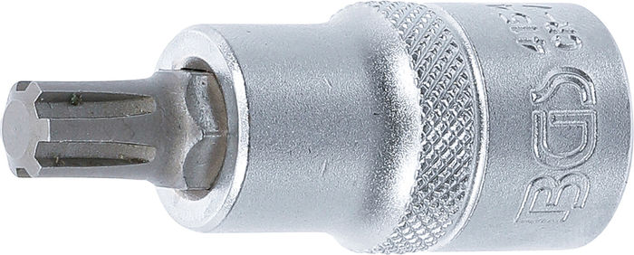 BGS Bit-Einsatz | Antrieb Innenvierkant 12,5 mm (1/2") | Keil-Profil (für RIB...