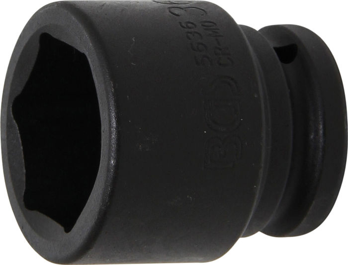 BGS Kraft-Steckschlüssel-Einsatz Sechskant | Antrieb Innenvierkant 20 mm (3/4...
