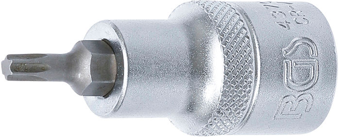 BGS Bit-Einsatz | Antrieb Innenvierkant 12,5 mm (1/2") | T-Profil (für Torx) T25