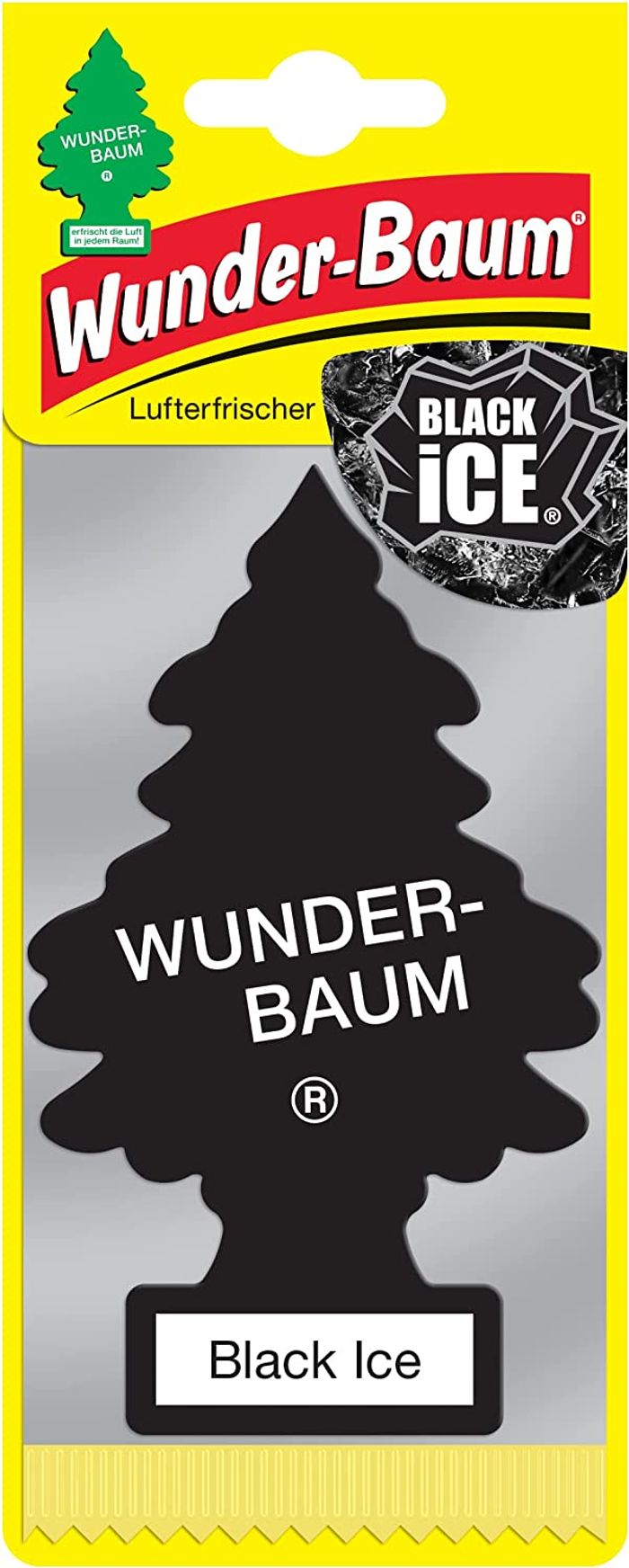 Wunderbaum Lufterfrischer Black Ice Black Classic