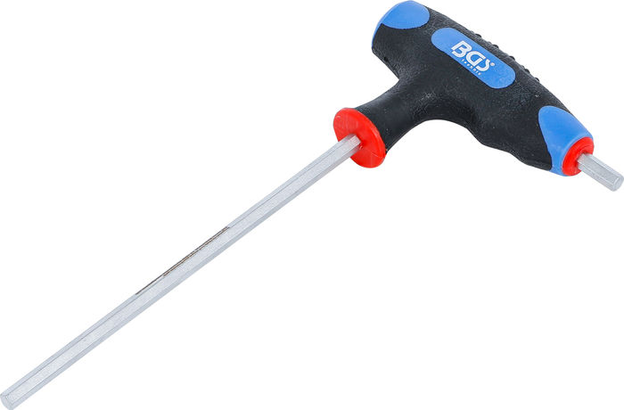 BGS Schraubendreher mit T-Griff und seitlicher Klinge | Innensechskant 5 mm