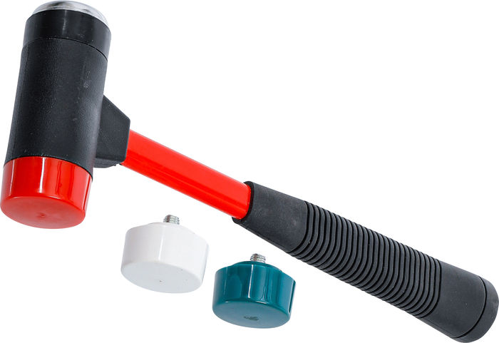 BGS Wechselkopf-Hammer-Satz | Fiberglasstiel | &Oslash; 38 mm