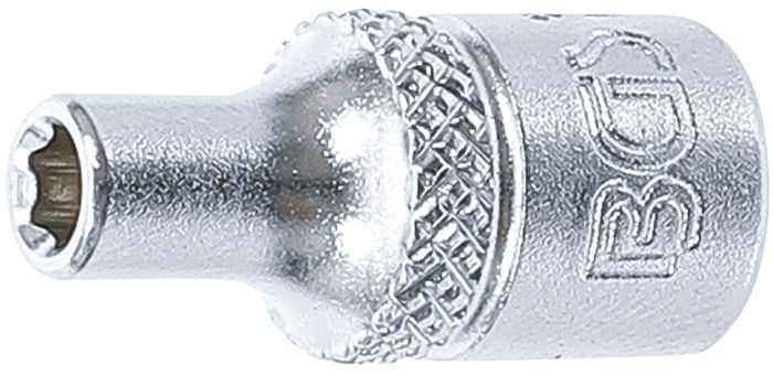 BGS Steckschlüssel-Einsatz Sechskant | Antrieb Innenvierkant 6,3 mm (1/4") |...
