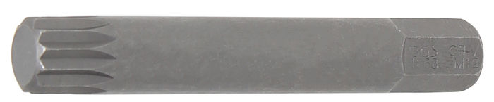 BGS Bit | Länge 75 mm | Antrieb Außensechskant 10 mm (3/8") | Innenvielzahn (...