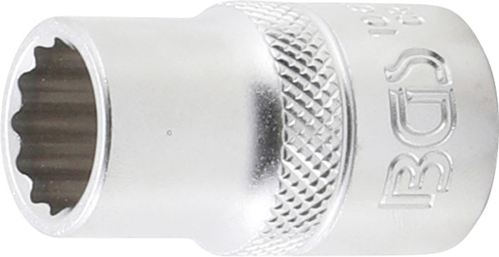 BGS Steckschlüssel-Einsatz Zwölfkant | Antrieb Innenvierkant 12,5 mm (1/2") |...