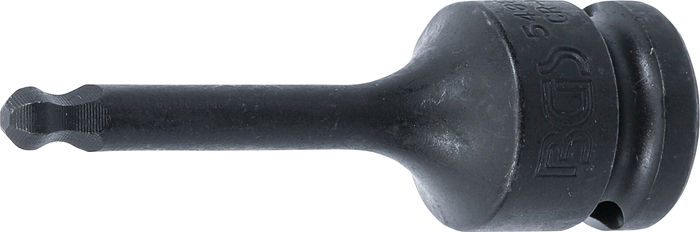 BGS Kraft-Bit-Einsatz | Länge 75 mm | Antrieb Innenvierkant 12,5 mm (1/2") |...