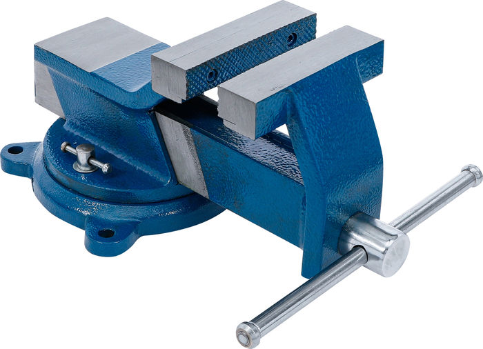 BGS Stahl-Schraubstock | geschmiedet | 125 mm Spannbacken