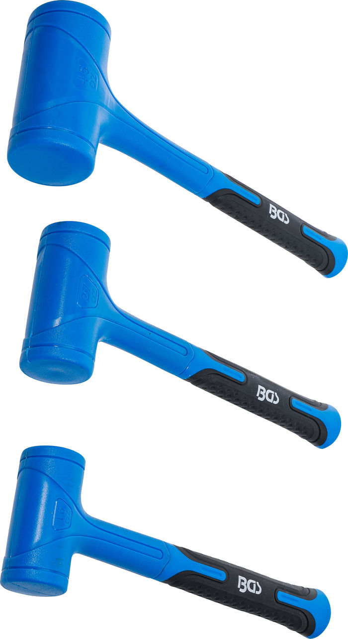 BGS Schonhammer-Satz | rückschlagfrei | &Oslash; 47 / 55 / 65 mm | 450 / 765 / 1275...