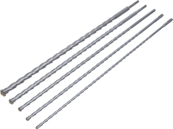BGS Mauer-Durchbruch-Bohrer-Satz | SDS-Schaft | 8 - 20 mm | 5-tlg.