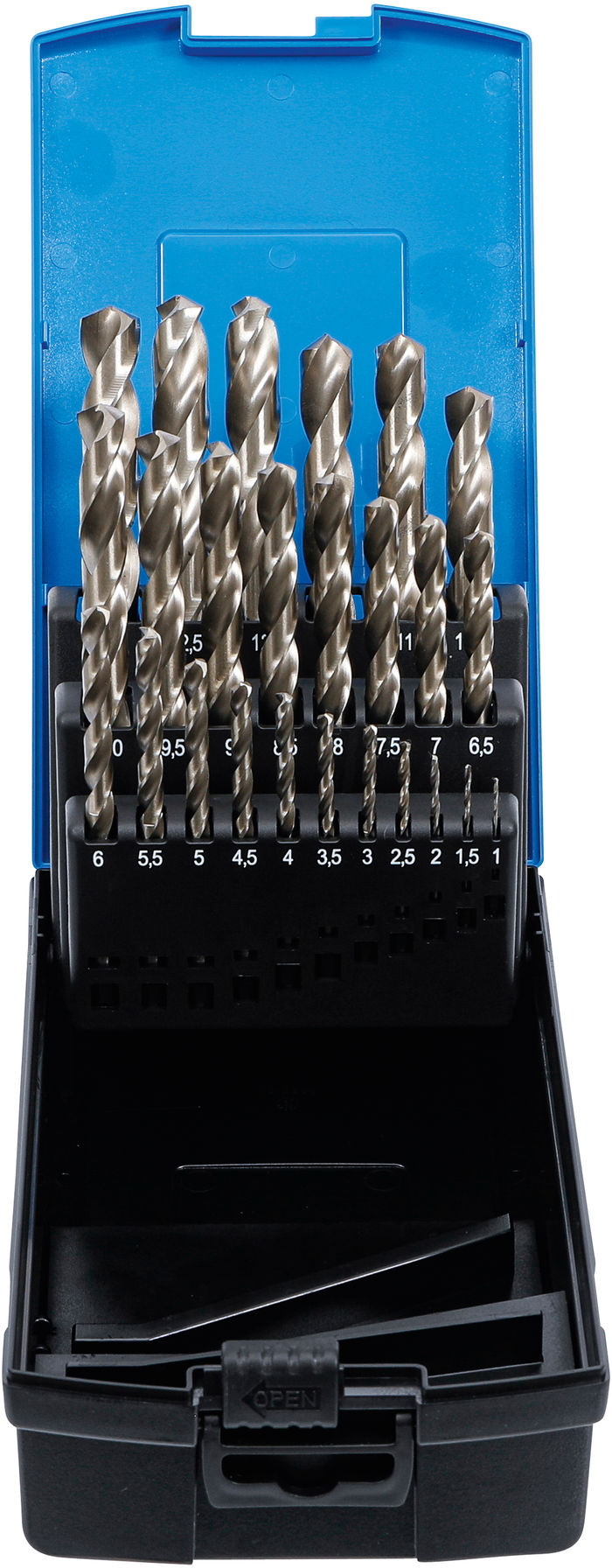 BGS HSS-Spiralbohrer-Satz | 1 - 13 mm | 25-tlg.