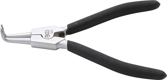 BGS Sprengringzange | gebogen | für Außensprengringe | 180 mm