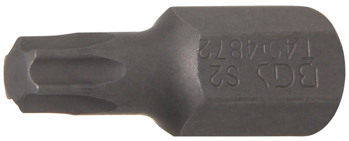 BGS Bit | Länge 30 mm | Antrieb Außensechskant 10 mm (3/8") | T-Profil (für T...