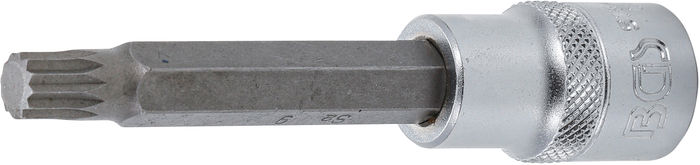 BGS Bit-Einsatz | Länge 100 mm | Antrieb Innenvierkant 12,5 mm (1/2") | Innen...