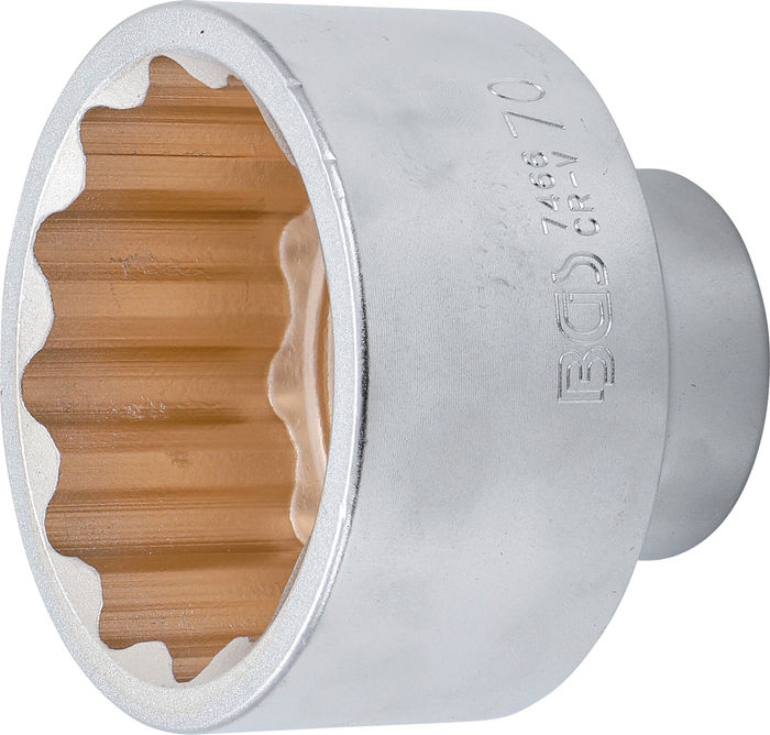 BGS Steckschlüssel-Einsatz Zwölfkant | Antrieb Innenvierkant 20 mm (3/4") | S...