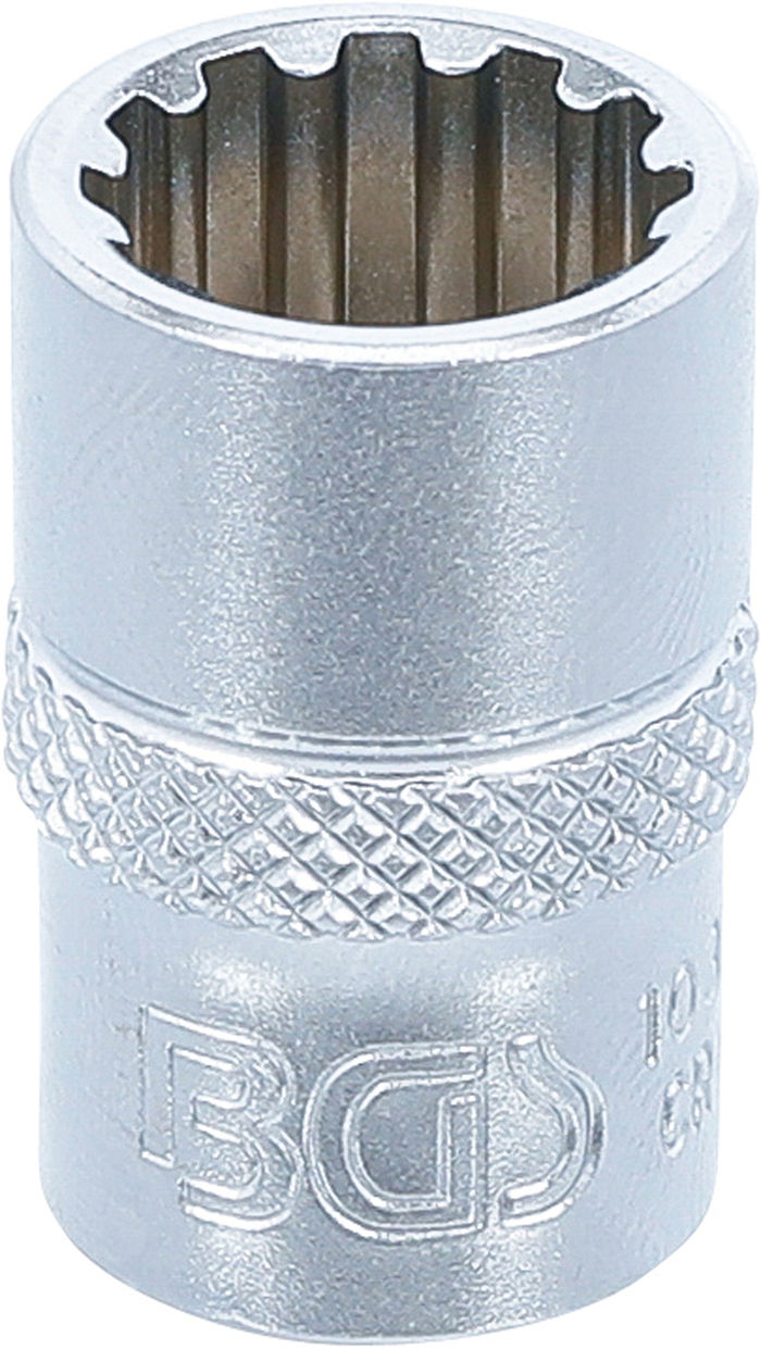 BGS Steckschlüssel-Einsatz Gear Lock | Antrieb Innenvierkant 10 mm (3/8") | S...