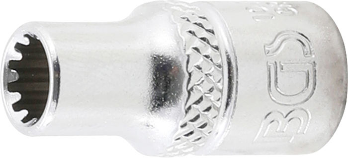 BGS Steckschlüssel-Einsatz Gear Lock | Antrieb Innenvierkant 6,3 mm (1/4") |...