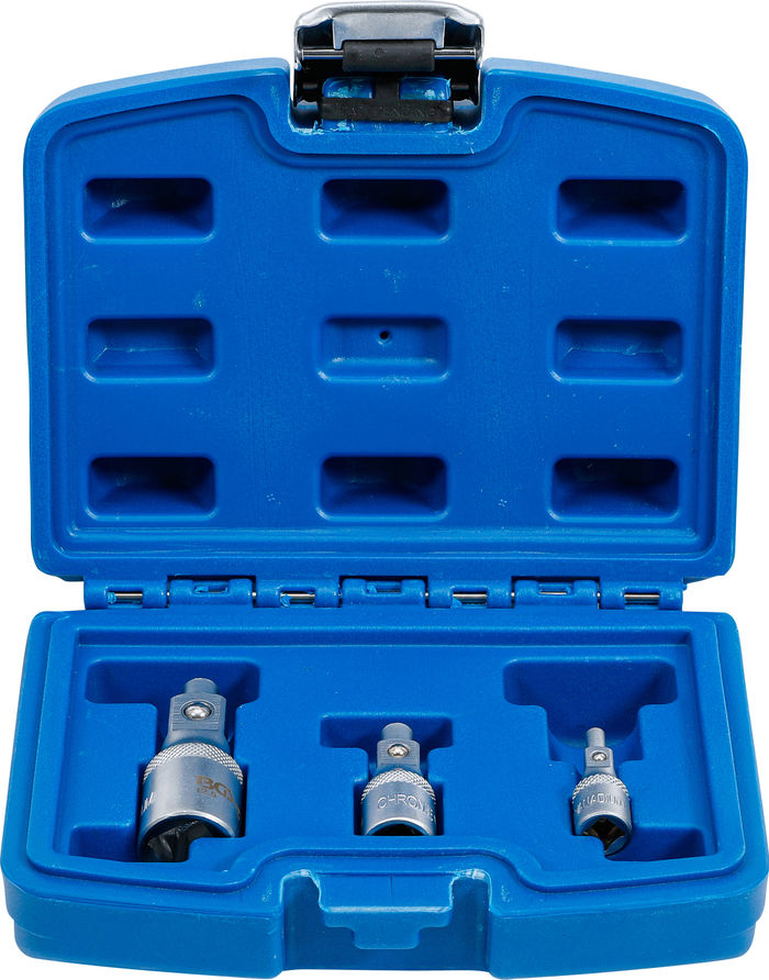 BGS Verlängerungs-Satz mit Magnethalter | 6,3 mm (1/4") / 10 mm (3/8") / 12,5...