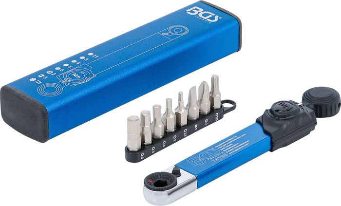 BGS Drehmomentschlüssel | Abtrieb Innensechskant 6,3 mm (1/4") | 2 - 10 Nm |...