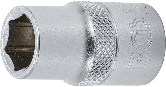 BGS Steckschlüssel-Einsatz Sechskant | Antrieb Innenvierkant 12,5 mm (1/2") |...