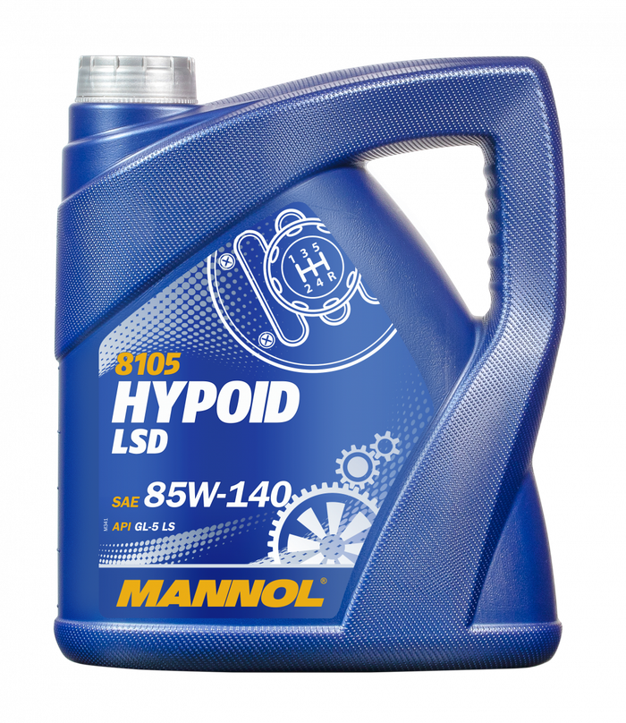 85W-140 Mannol 8105 Hypoid LSD GL-5 LS Getriebeöl 4 Liter