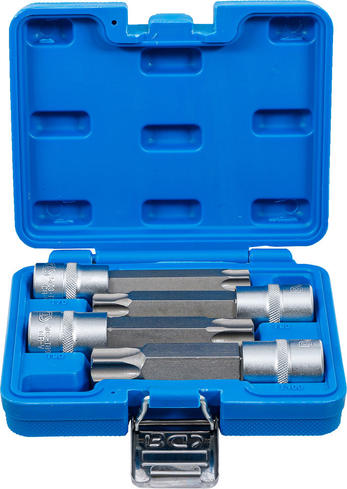 BGS Bit-Einsatz-Satz | Antrieb Innenvierkant 12,5 mm (1/2") | T-Profil (für T...