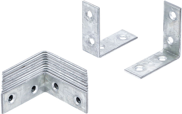 BGS Stuhlwinkel | 40 x 40 x 15 mm | 12-tlg.