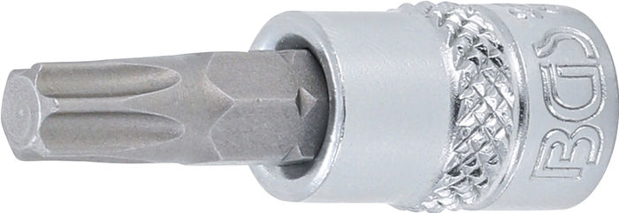 BGS Bit-Einsatz | Antrieb Innenvierkant 6,3 mm (1/4") | T-Profil (für Torx) T35