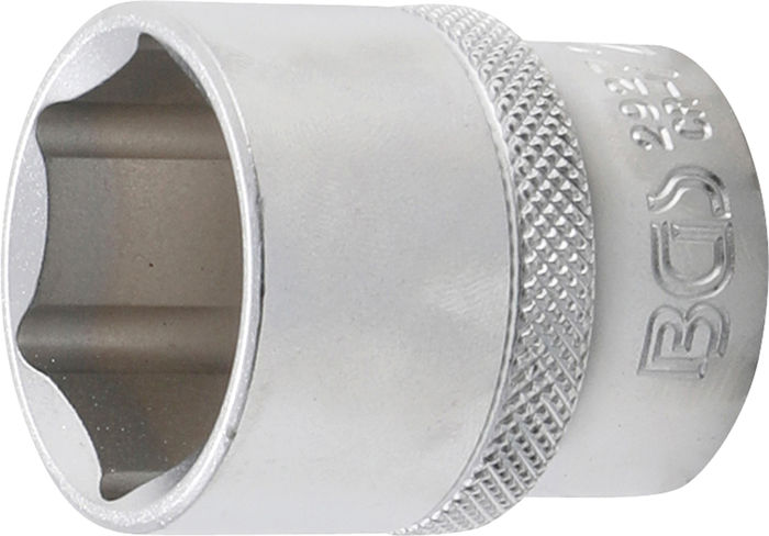 BGS Steckschlüssel-Einsatz Sechskant | Antrieb Innenvierkant 12,5 mm (1/2") |...