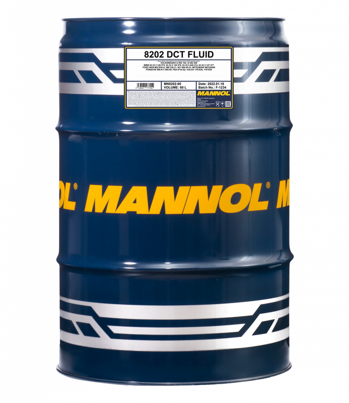 Mannol 8202 DCT Fluid Doppelkupplungsgetriebeöl 60 Liter