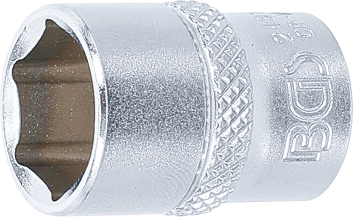 BGS Steckschlüssel-Einsatz Sechskant | Antrieb Innenvierkant 6,3 mm (1/4") |...