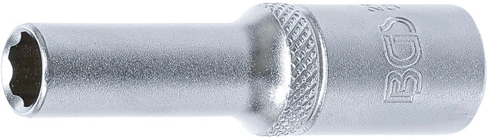 BGS Steckschlüssel-Einsatz Super Lock, tief | Antrieb Innenvierkant 10 mm (3/...
