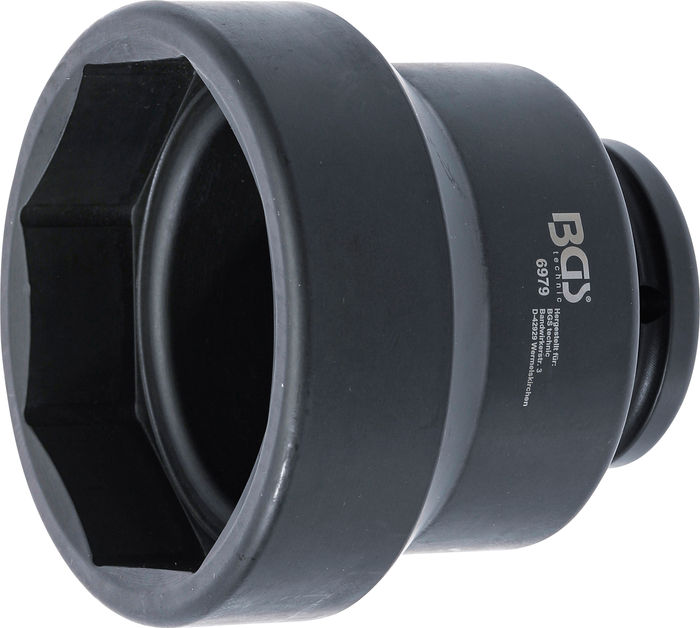 BGS Achsmuttern-Schlüssel | 8-kant | für SCANIA | SW 80 mm