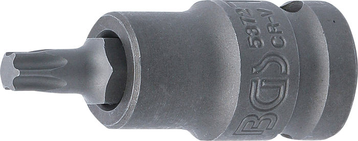 BGS Kraft-Bit-Einsatz | Länge 55 mm | Antrieb Innenvierkant 12,5 mm (1/2") |...