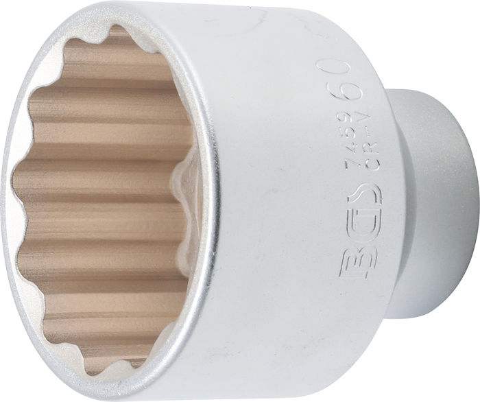BGS Steckschlüssel-Einsatz Zwölfkant | Antrieb Innenvierkant 20 mm (3/4") | S...