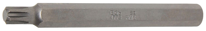 BGS Bit | Länge 100 mm | Antrieb Außensechskant 10 mm (3/8") | Keil-Profil (f...