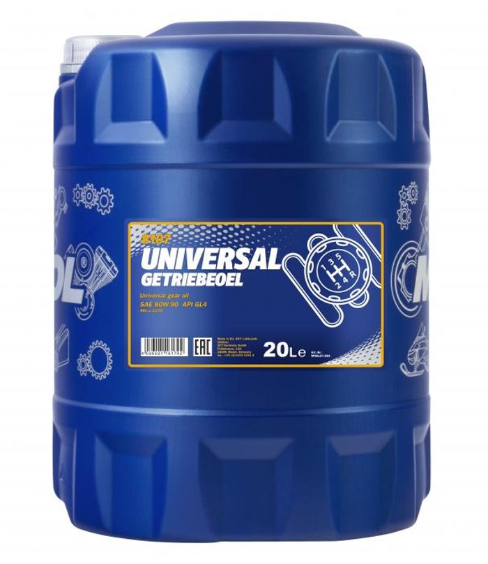 80W-90 Mannol 8107 Universal Getriebeöl 20 Liter