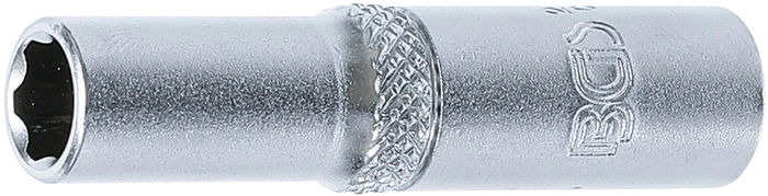BGS Steckschlüssel-Einsatz Super Lock, tief | Antrieb Innenvierkant 6,3 mm (1...