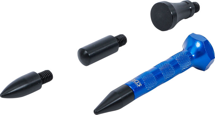 BGS Aluminum-Ausbeulstift mit auswechselbaren Spitzen | 100 mm