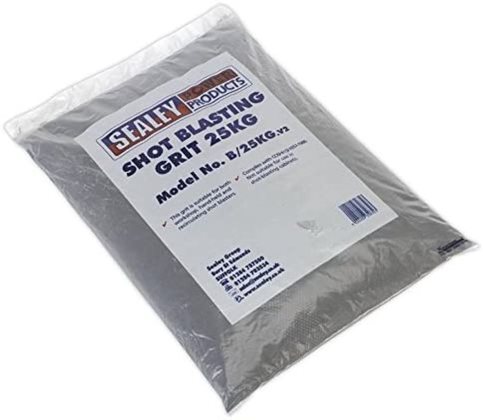 Sealey Sandstrahlmittel Korund 200-700 Mikrometer 25 kg Sack