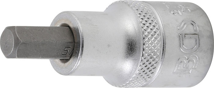 BGS Bit-Einsatz | Länge 55 mm | Antrieb Innenvierkant 12,5 mm (1/2") | Innens...