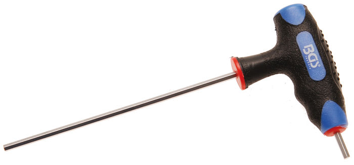 BGS Schraubendreher mit T-Griff und seitlicher Klinge | Innensechskant 3 mm