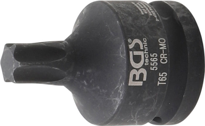 BGS Kraft-Bit-Einsatz | Länge 60 mm | Antrieb Innenvierkant 20 mm (3/4") | T-...