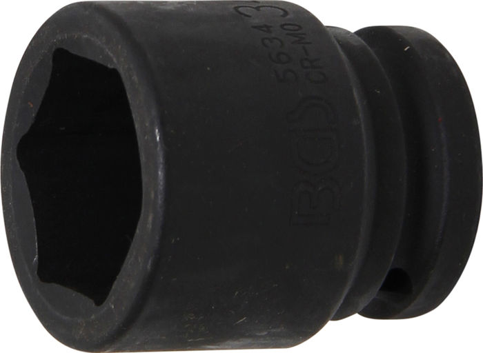 BGS Kraft-Steckschlüssel-Einsatz Sechskant | Antrieb Innenvierkant 20 mm (3/4...
